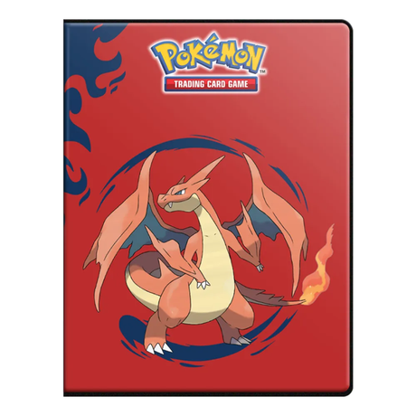 Ultra Pro Pokemon 9-Pocket Binder Mega Charizard Y Frontcover – bei CardsRfun