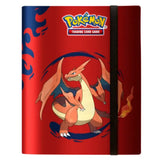 Ultra Pro Pokemon 9-Pocket PRO Binder Mega Charizard Y Frontcover – bei CardsRfun