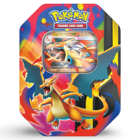 Pokemon Mega Charizard Tin CardsRfun