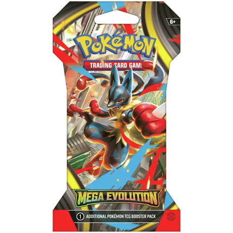 Pokemon Mega Evolution- Sleeved Booster CardsRfun