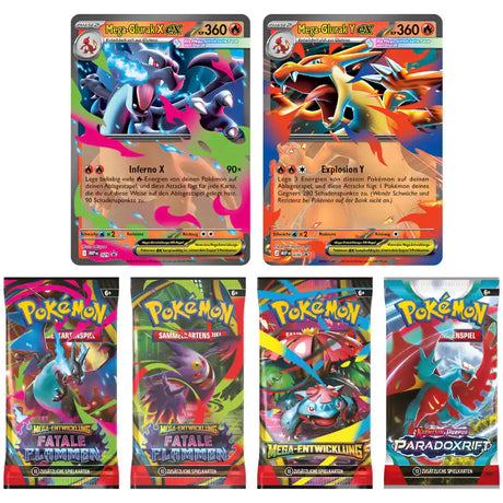Pokemon Mega Glurak Tin (DE) CardsRfun