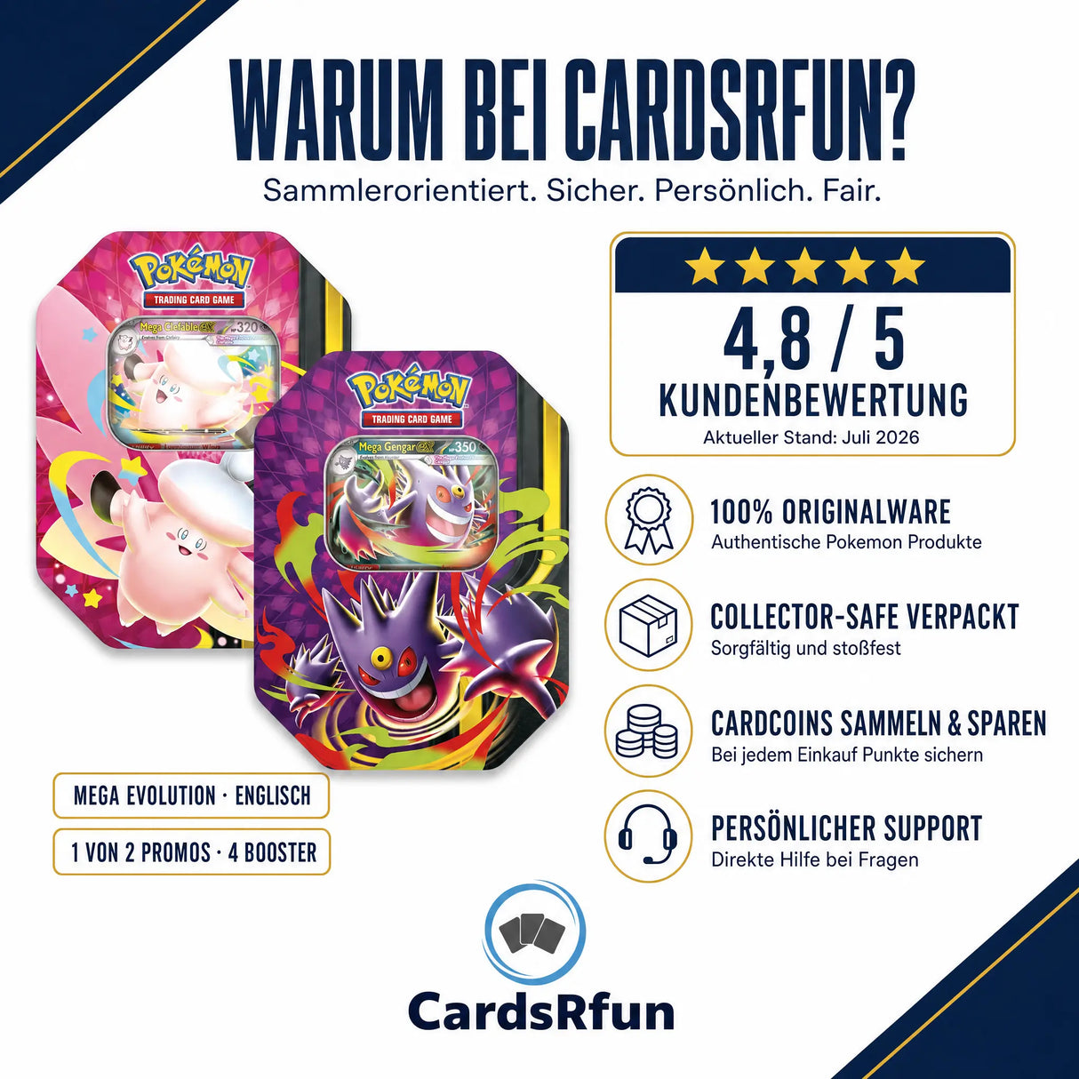 Pokemon Mega Moonlit Tin