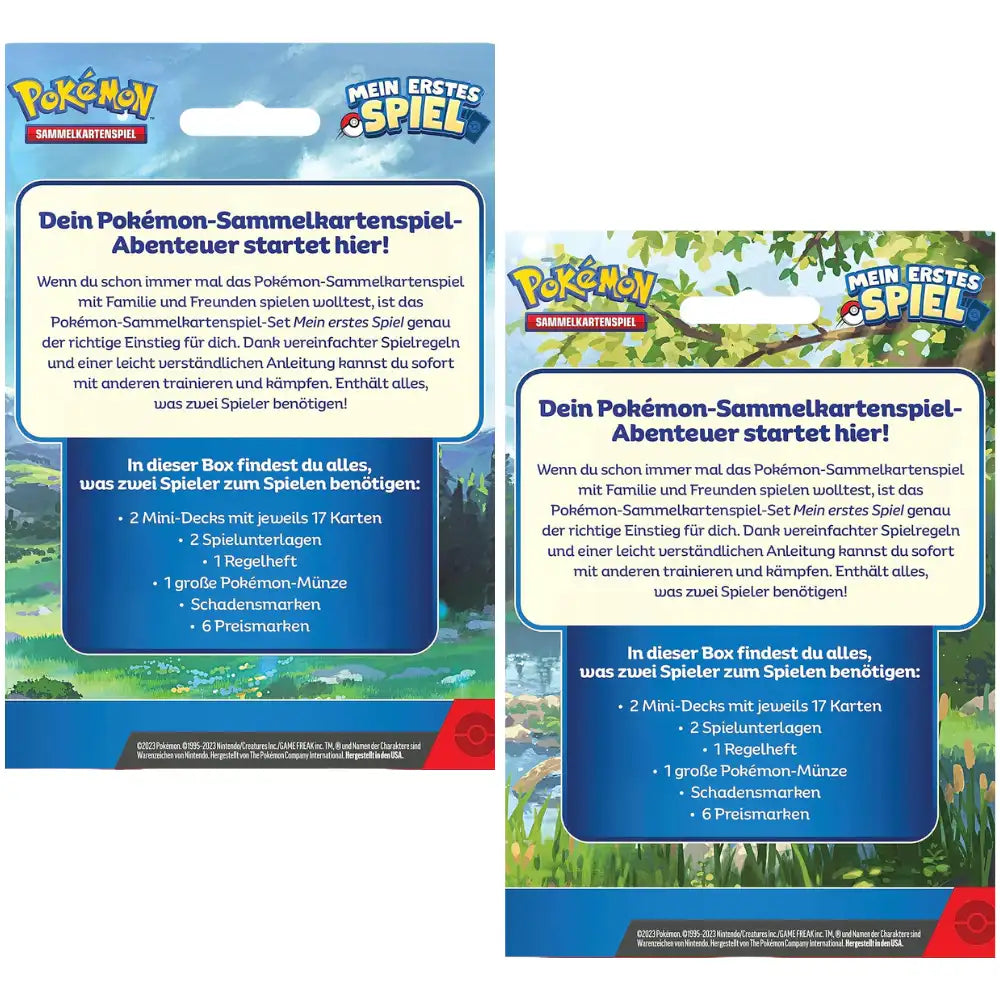 Pokemon Mein erstes Spiel (DE) CardsRfun
