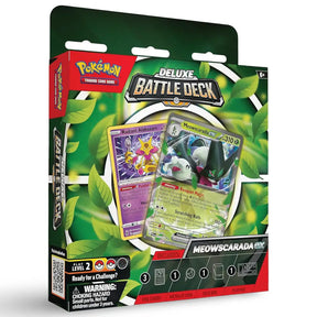 Pokemon Deluxe Battle Deck - Meowscarada ex / Quaquaval ex CardsRfun