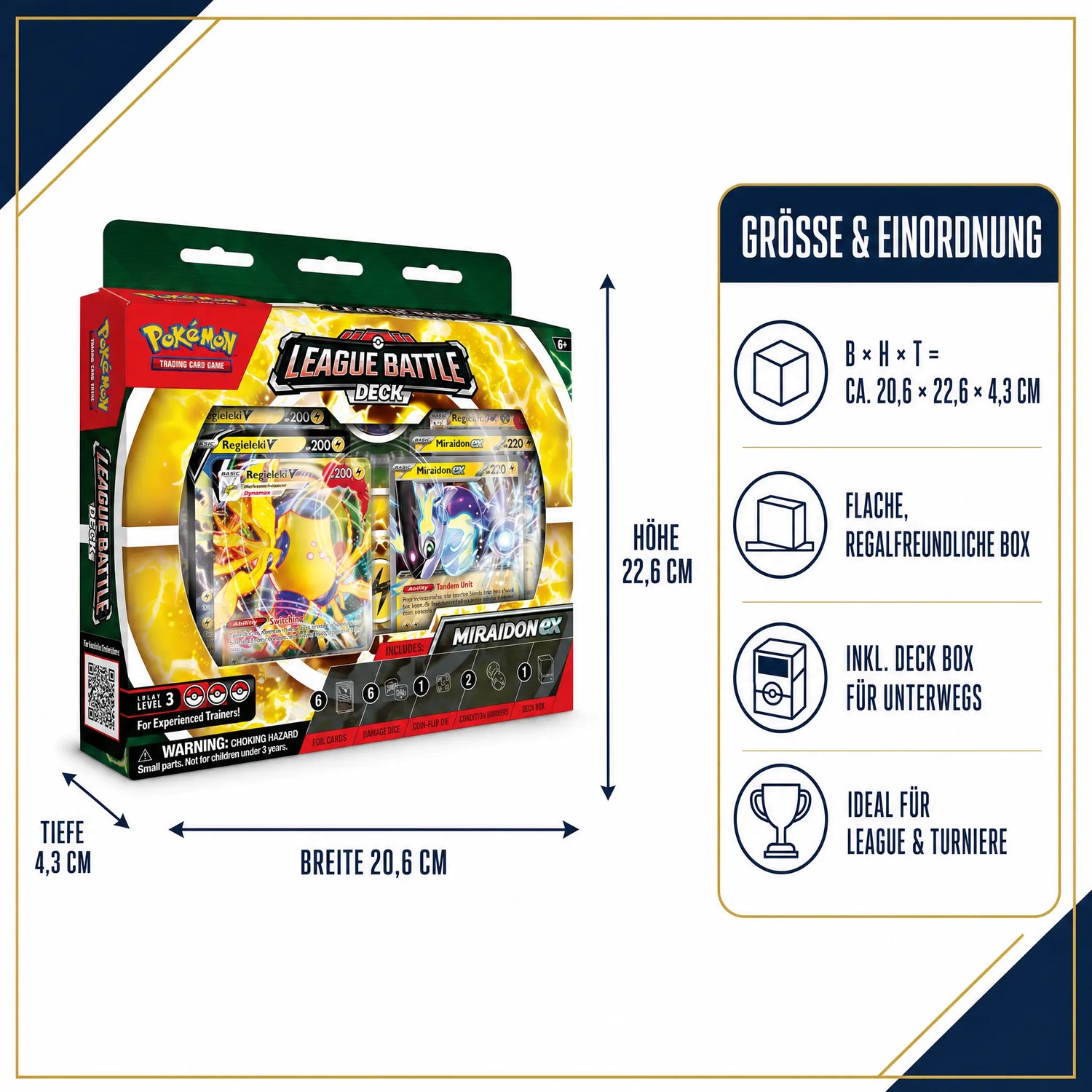 Pokemon Miraidon ex League Battle Deck EN