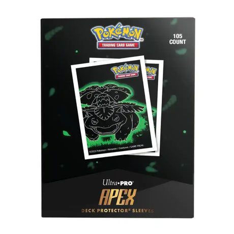 Ultra Pro Neon Kanto Venusaur APEX Deck Protector Sleeves (105 Stück) CardsRfun