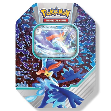 Pokemon Paldea Partner Tin: Maskagato ex/ Skelokrok ex/ Bailanda ex