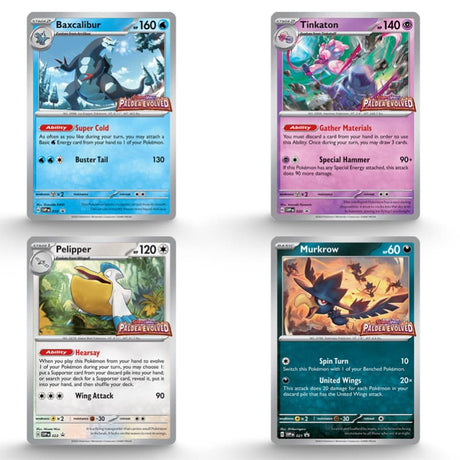 Pokemon Paldea Evolved- Build & Battle Stadium CardsRfun