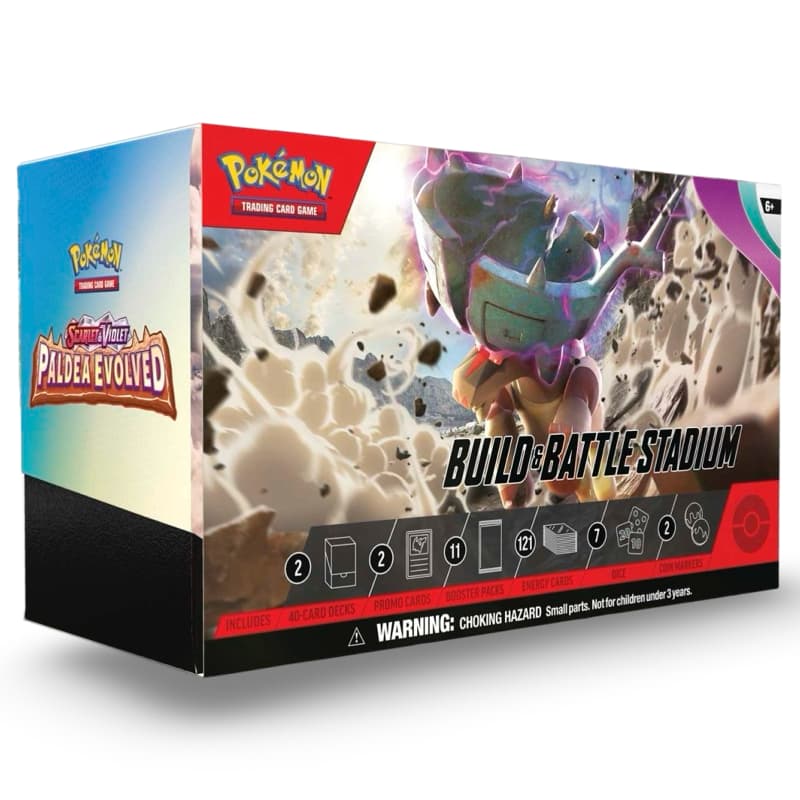 Pokemon Paldea Evolved- Build & Battle Stadium CardsRfun