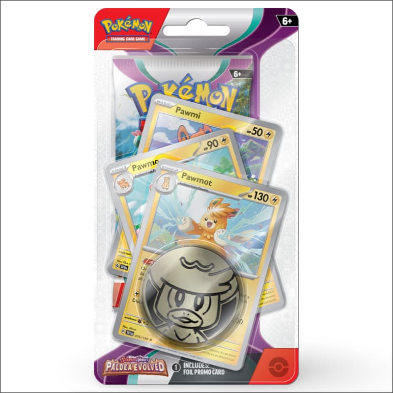 Pokemon Paldea Evolved: 1-Pack Premium Blister CardsRfun