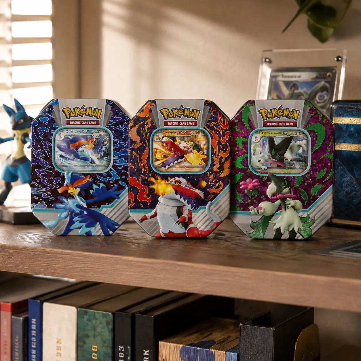 Pokemon Paldea Partners Tin – Starter ex-Promos