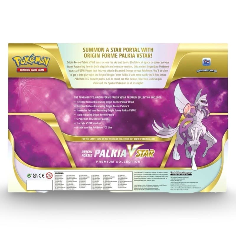 Pokemon Origin Forme Dialga/ Palkia VStar Premium Collection