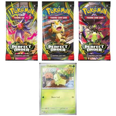 Pokemon Perfect Order: 3-Pack Blister