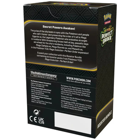 Pokemon Perfect Order - Booster Bundle CardsRfun