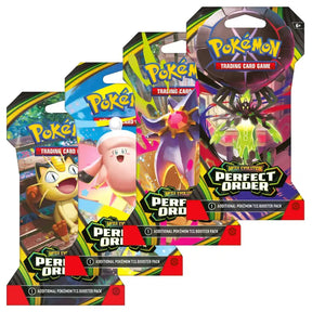 Pokemon Perfect Order- Sleeved Booster CardsRfun