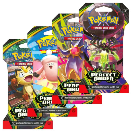 Pokemon Perfect Order- Sleeved Booster CardsRfun