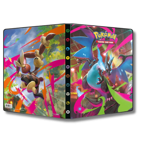 pokemon folders for cards Ultra Pro UP-84237 -Pokemon- X and Y 2 3-Ring Binder : Toys & Games Hole Punched 2 Binders, Folders & Deck Boxes