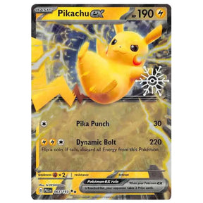 Pokemon Pikachu ex PAL 063/193 Paldea Evolved Schneeflocke Stempel – bei CardsRfun