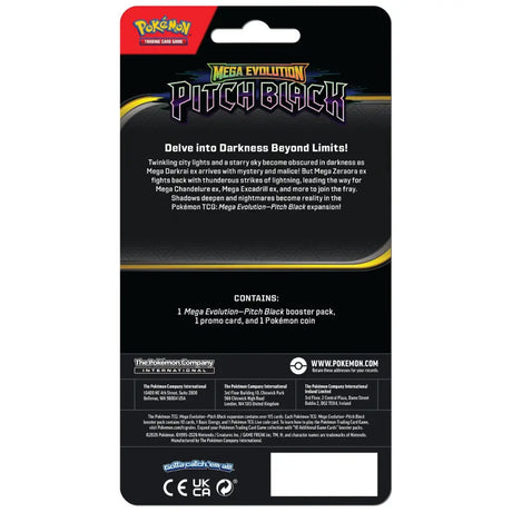 Pokemon Pitch Black 1-Pack Blister – Blister Pack Inhalt & TCG-Live-Code