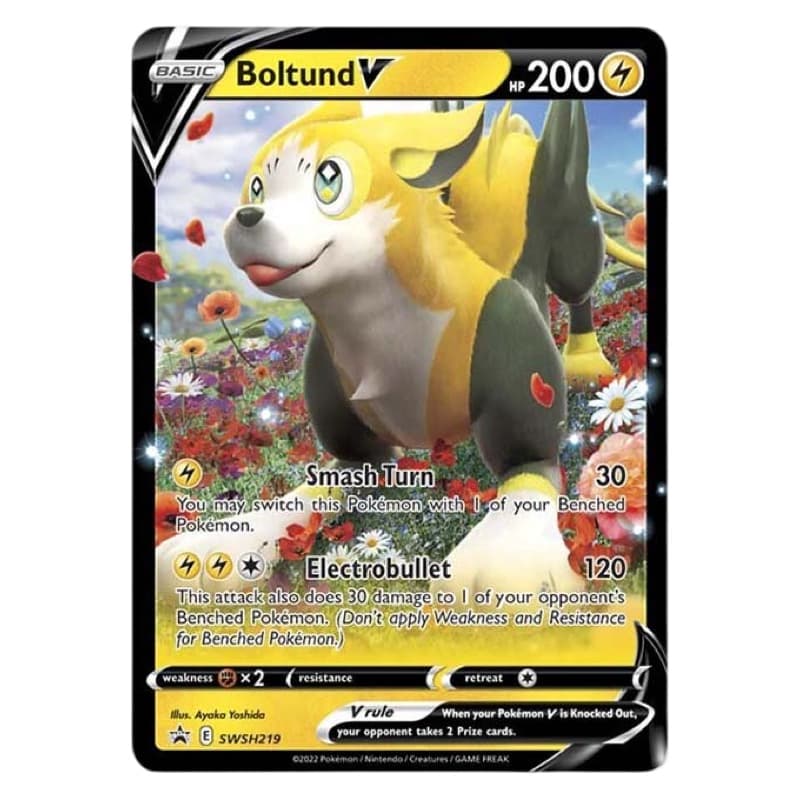 Pokemon Boltund V Showcase Box CardsRfun