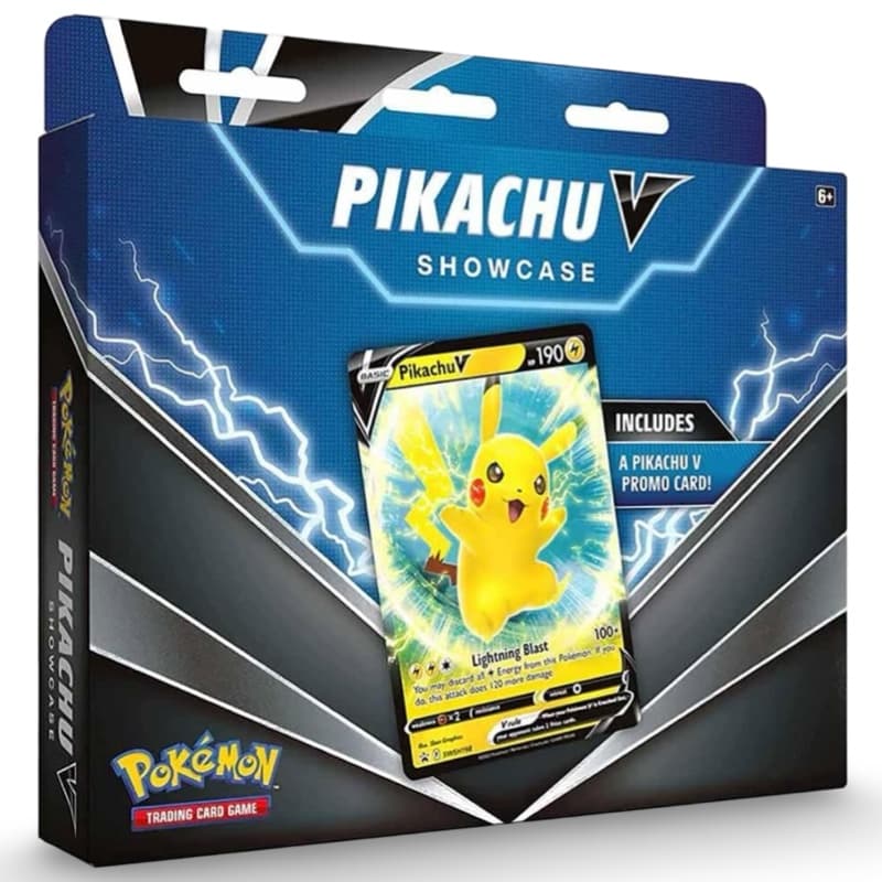 Pokemon Pikachu V Showcase Box CardsRfun