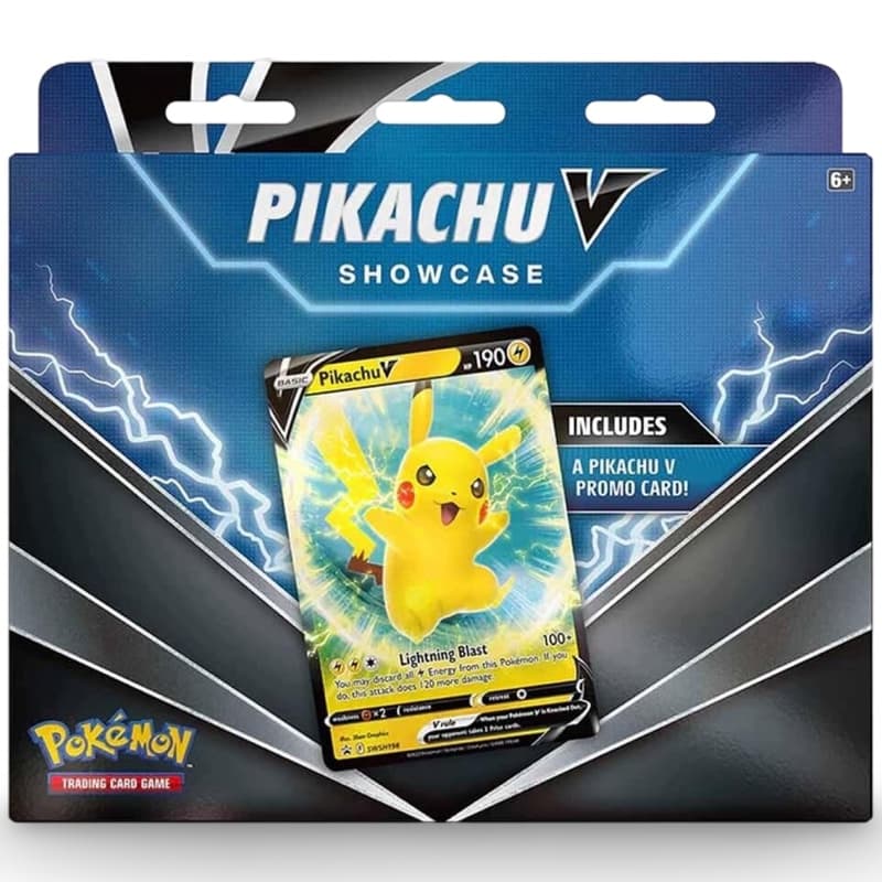 Pokemon Pikachu V Showcase Box CardsRfun