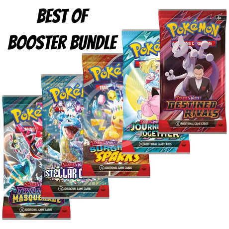 Pokemon Scarlet & Violet – Best of Booster Bundle CardsRfun