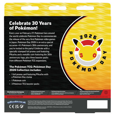 Pokemon Pokemon Day 2026 Collection CardsRfun