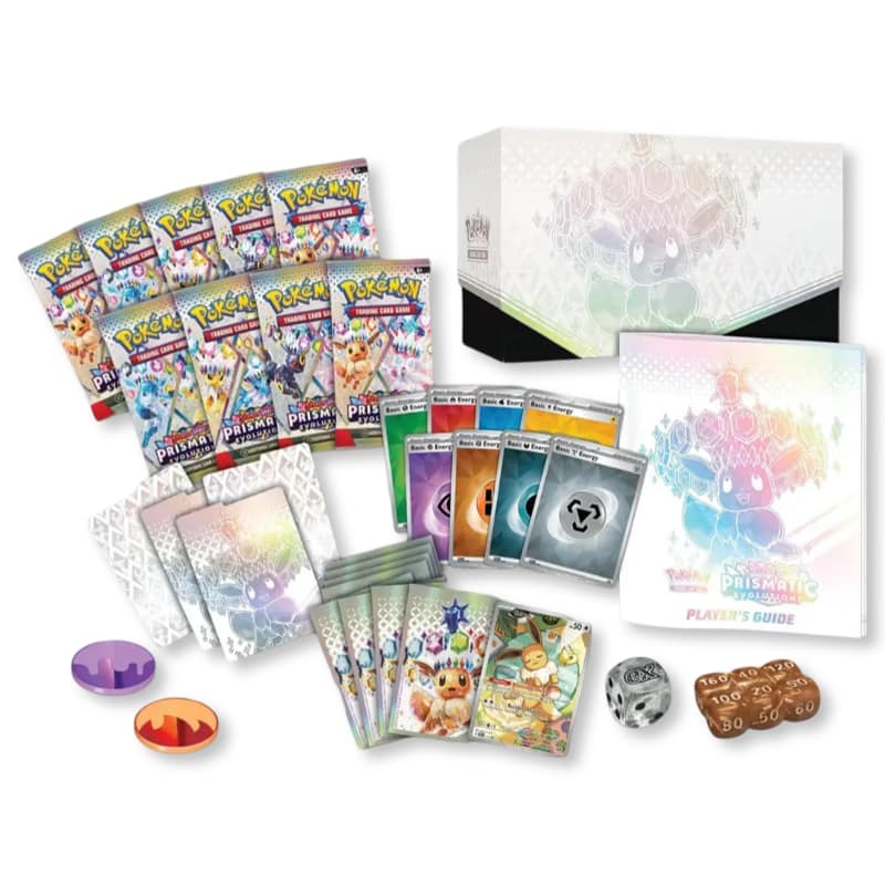 Pokemon Prismatic Evolutions - Elite Trainer Box CardsRfun