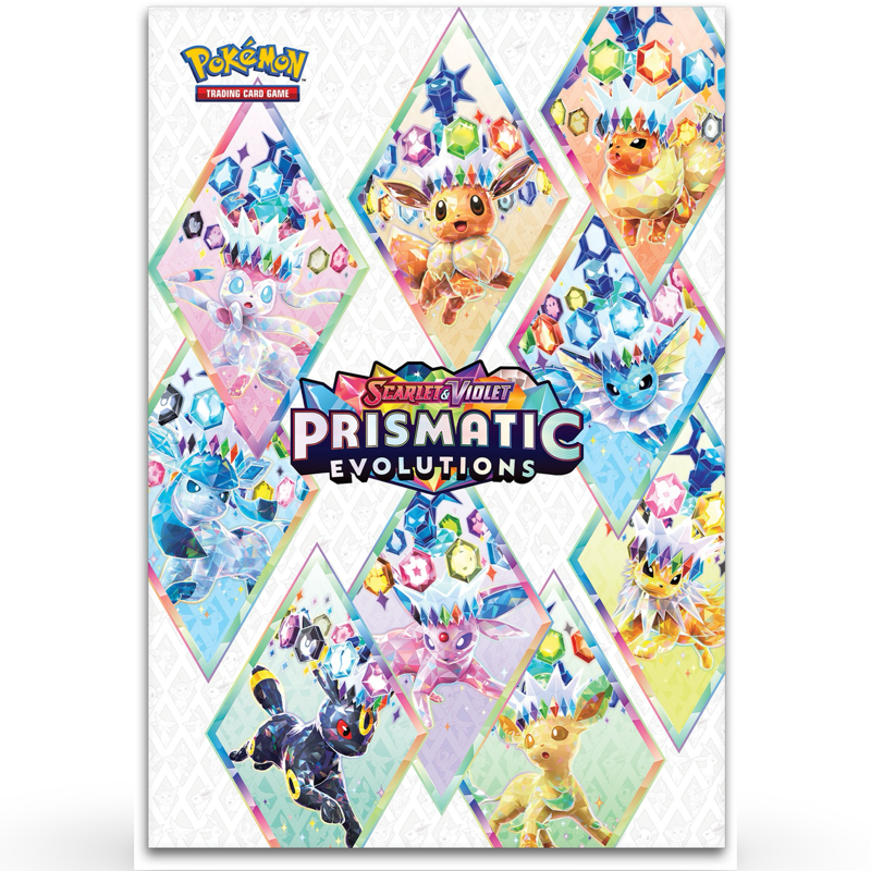 Pokemon Prismatic Evolutions Poster Collection