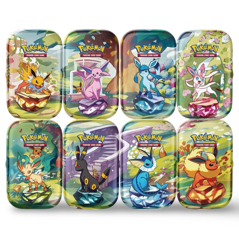 Pokemon Prismatic Evolutions - Mini Tin CardsRfun