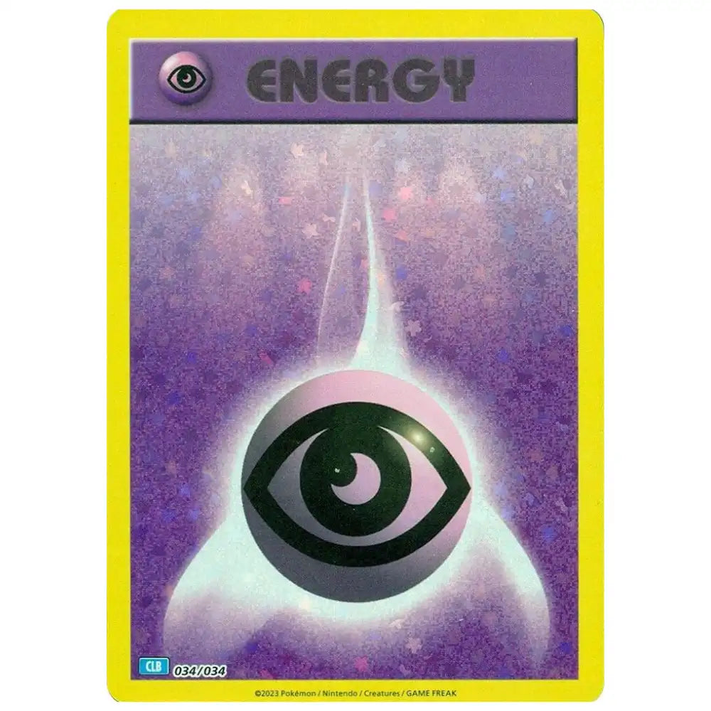 Basis Psycho Energie - 034/034 - Trading Card Game Classic (CL) CardsRfun