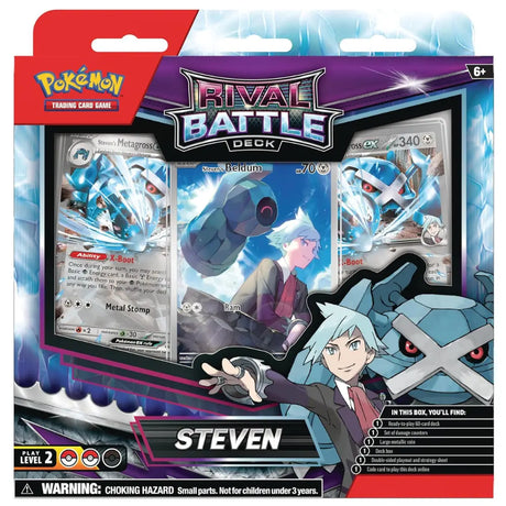 Pokemon Rival Battle Deck Steven OVP versiegelt EN – bei CardsRfun
