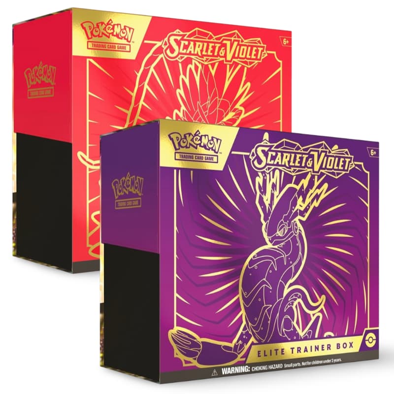 Pokemon Scarlet & Violet - Elite Trainer Box CardsRfun