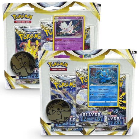 Silver Tempest: 3-Pack Blister Togetic/ Manaphy