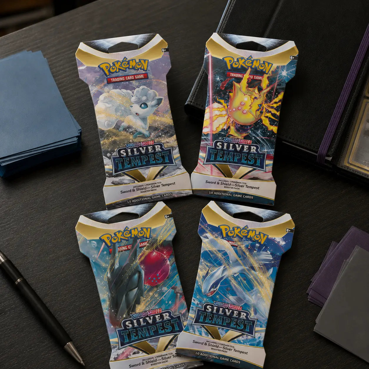 Pokemon Silver Tempest - Sleeved Booster - buy now - CardsRfun Pokemon Silver Tempest - Sleeved Booster - buy now - CardsRfun