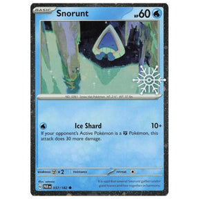 Pokemon Snorunt PAR 037/182 Paradox Rift Schneeflocke Stempel – bei CardsRfun
