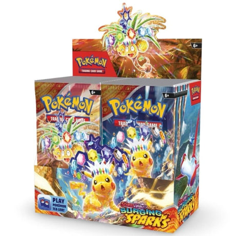 Pokemon Surging Sparks - Booster Display