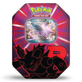 Pokemon Team Rocket Tin Mewtwo Nidoking Persian CardsRfun