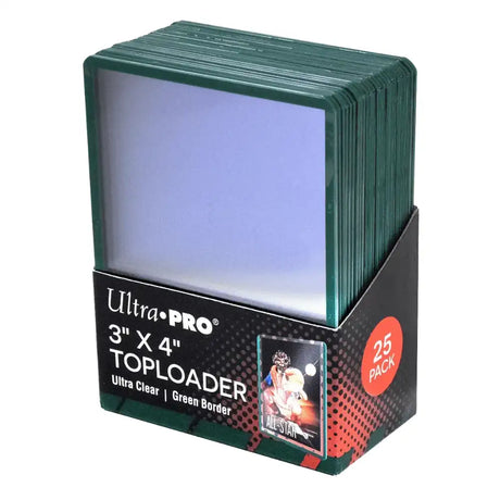 Ultra Pro Toploader Grün (25 Stück)