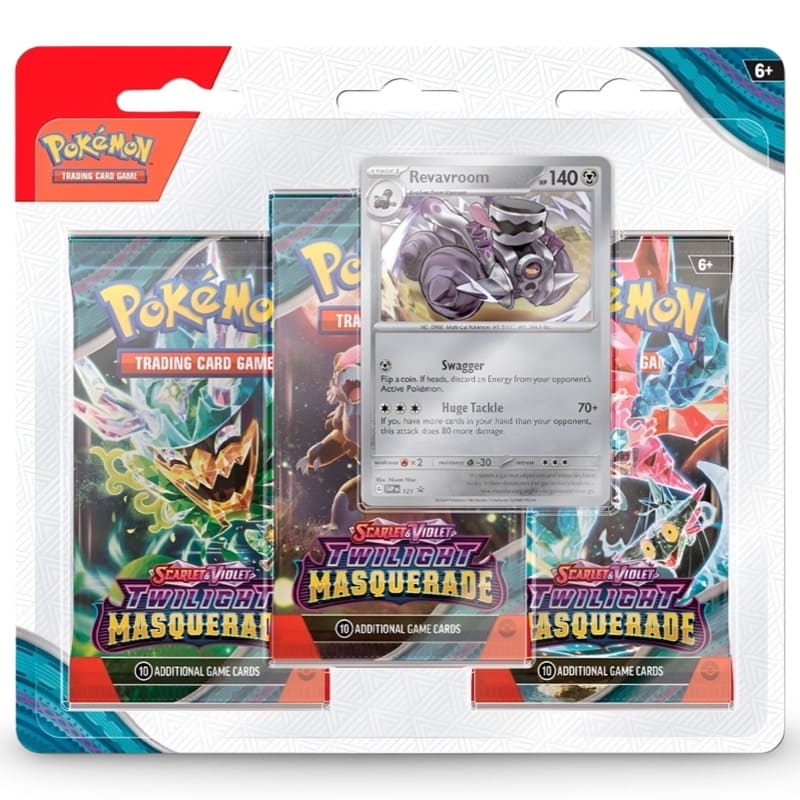 Pokemon Twilight Masquerade: 3-Pack Blister - Revavroom