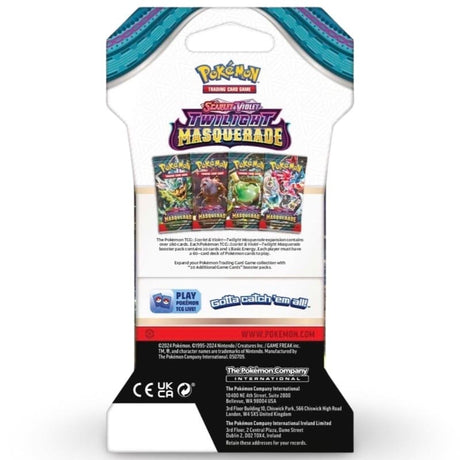 Pokemon Twilight Masquerade - Sleeved Booster