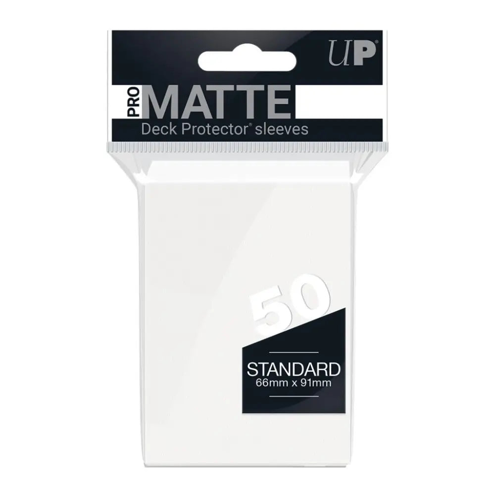 Ultra Pro Pro-Matte Deck Protector Sleeves Weiß 50 Stück – bei CardsRfun