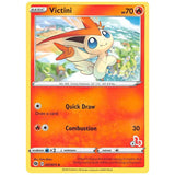 Victini - 007/073 (#4/53 Cinderace Stamped) - Battle Academy 2022 (BA22) Cardsrfun