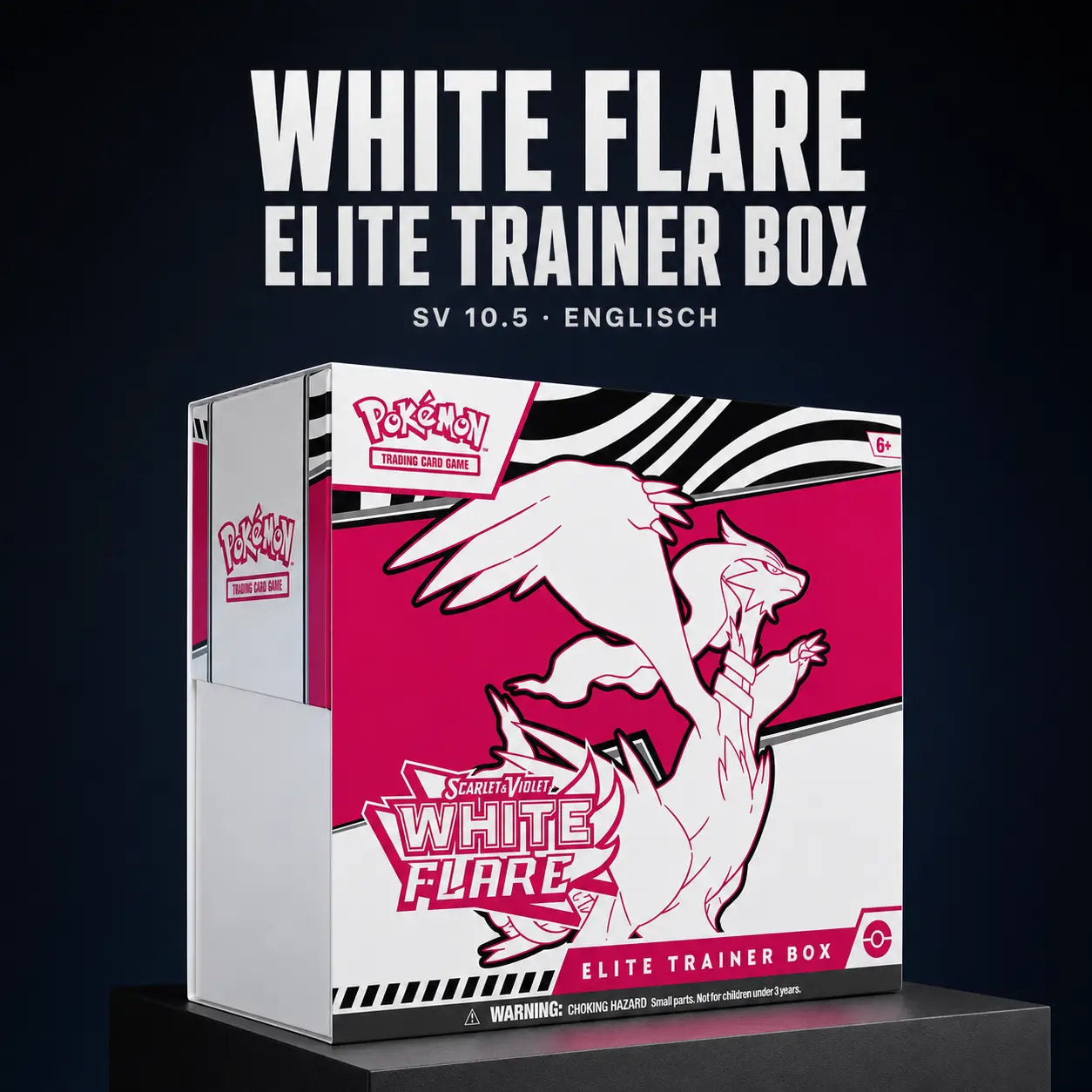 Pokemon White Flare- Elite Trainer Box (SV10.5) CardsRfun