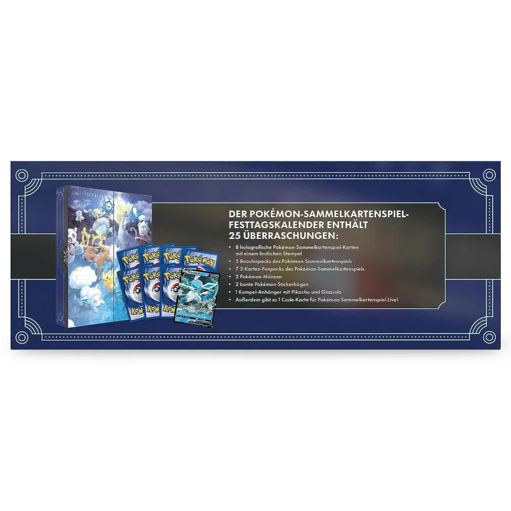 Pokemon Festtagskalender (Adventskalender) 2023 (DE) CardsRfun