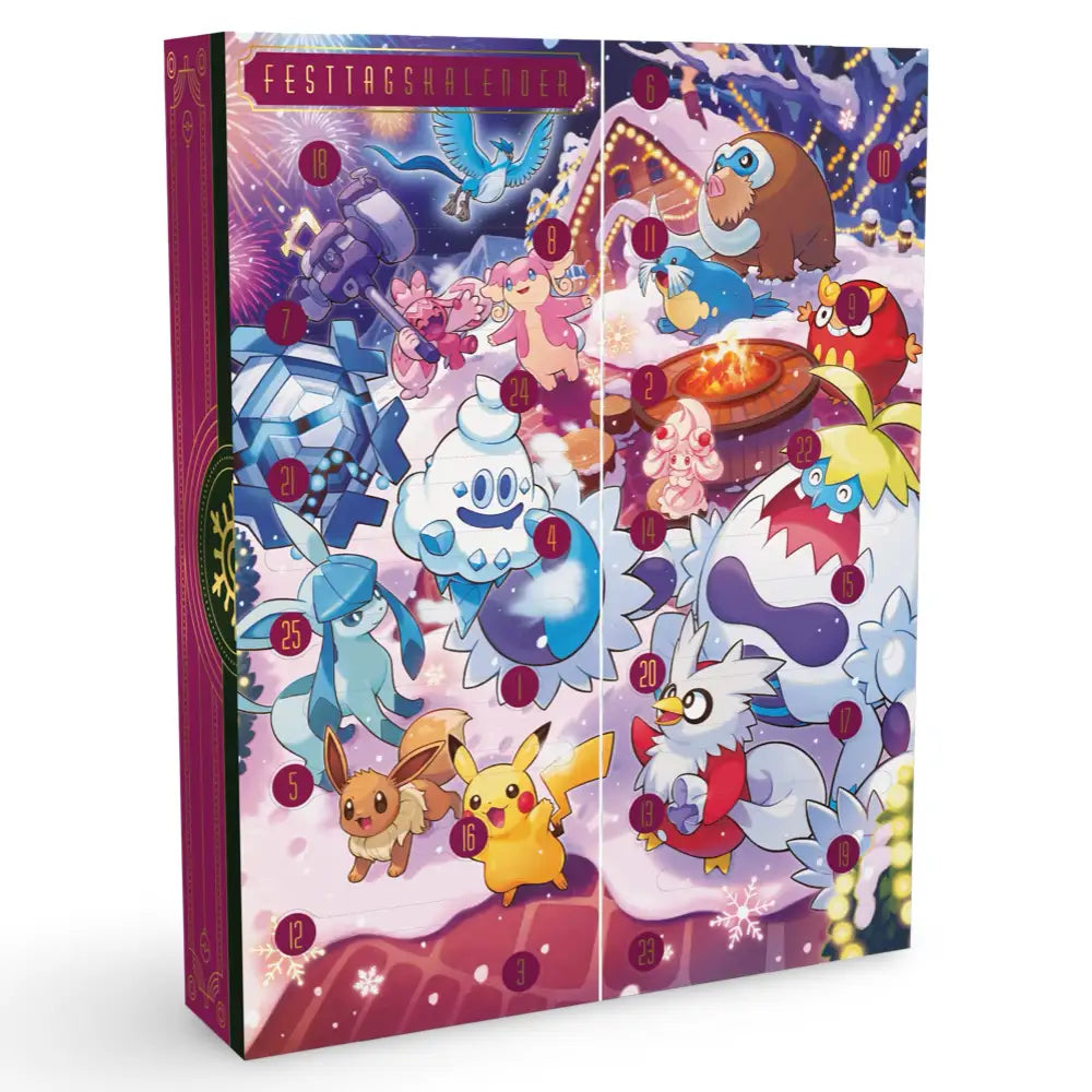 Pokemon Festtagskalender 2025 (DE) CardsRfun