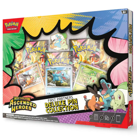 Pokemon Ascended Heroes - First Partner Deluxe Pin Collection CardsRfun