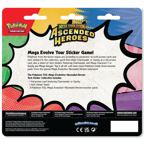 Pokemon Ascended Heroes Tech Sticker Collection CardsRfun