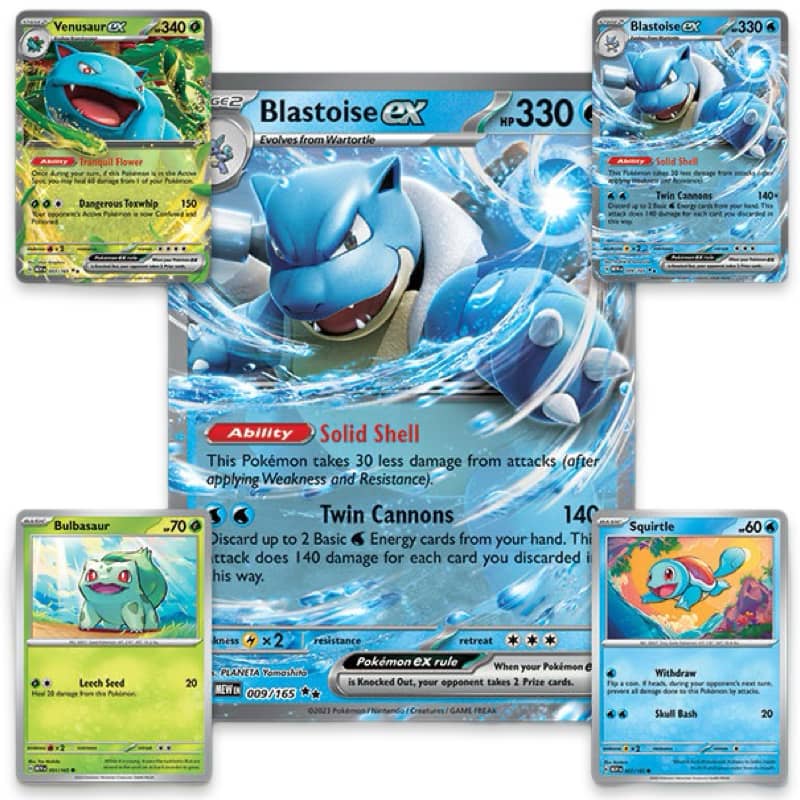 Pokemon 151 - Blooming Waters Premium Collection CardsRfun